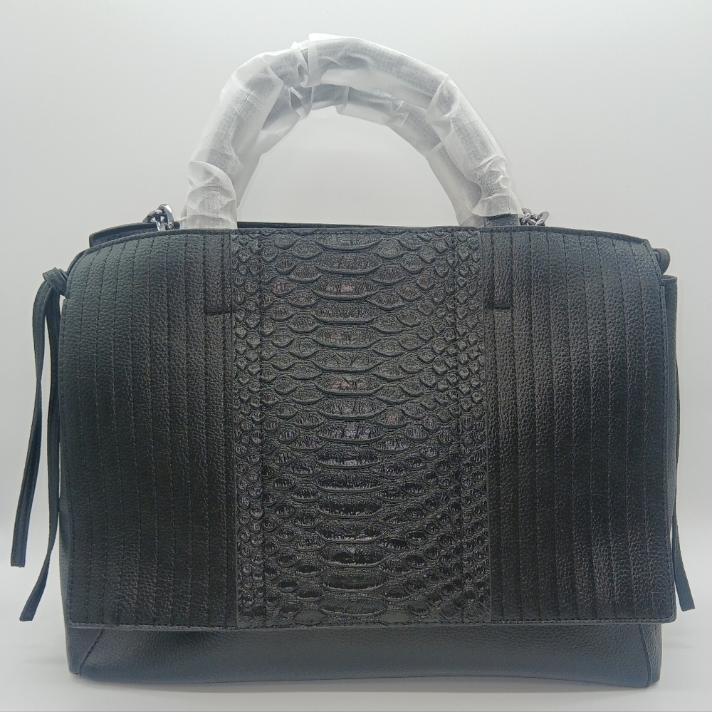 Crocodile Faux Leather Office/Laptop Large Shoulder Handbag​​